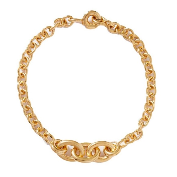 Saint Laurent- Short Link Necklace - Picture 2 of 9